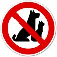 animaux interdits