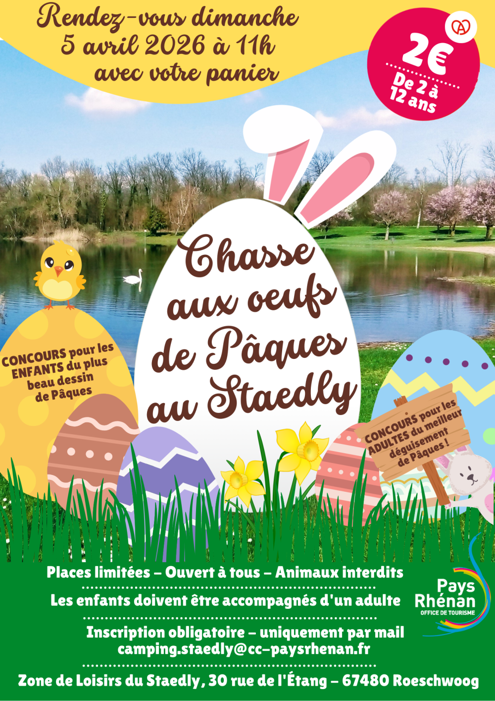 Affiche P&acirc;ques 2026