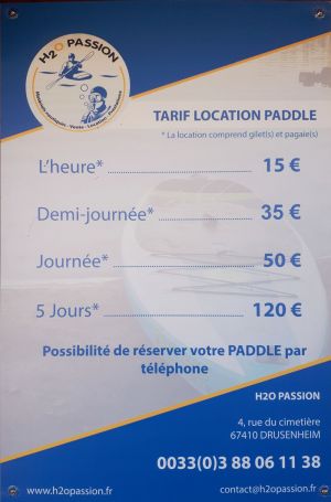 affiche h2o staedly